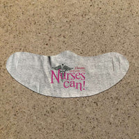 Load image into Gallery viewer, Designs by MyUtopia Shout Out:If Laughter Can&#39;t Cure Nurses Can Fabric Face Covering / Face Mask,Athletic Heather,Fabric Face Mask
