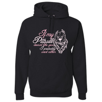 Load image into Gallery viewer, Designs by MyUtopia Shout Out:If My Pitbull Doesn&#39;t Like You I Probably Won&#39;t Either Pullover Hoodie,Black / S,Pullover Hoodie
