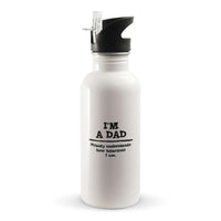 Load image into Gallery viewer, Designs by MyUtopia Shout Out:I&#39;m A Dad  20 oz. Stainless Steel Water Bottle
