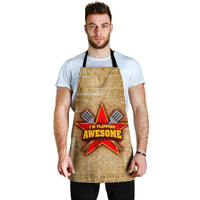 Load image into Gallery viewer, Designs by MyUtopia Shout Out:I&#39;m Flipping Awesome Funny Apron, Kitchen, Baking, BBQ, Grilling
