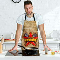Load image into Gallery viewer, Designs by MyUtopia Shout Out:I&#39;m Flipping Awesome Funny Apron, Kitchen, Baking, BBQ, Grilling
