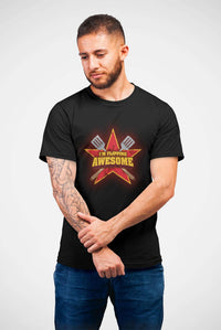 Load image into Gallery viewer, Designs by MyUtopia Shout Out:I&#39;m Flipping Awesome Grilling Humor Ultra Cotton T-Shirt
