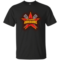 Load image into Gallery viewer, Designs by MyUtopia Shout Out:I&#39;m Flipping Awesome Grilling Humor Ultra Cotton T-Shirt,Black / S,Adult Unisex T-Shirt
