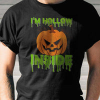 Load image into Gallery viewer, Designs by MyUtopia Shout Out:I&#39;m Hollow Inside Adult Unisex Cotton Short Sleeve T-Shirt
