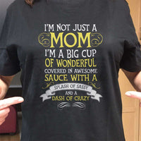 Load image into Gallery viewer, Designs by MyUtopia Shout Out:I&#39;m Not Just A Mom Adult Unisex T-Shirt
