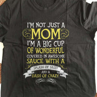 Load image into Gallery viewer, Designs by MyUtopia Shout Out:I&#39;m Not Just A Mom Adult Unisex T-Shirt
