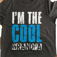Load image into Gallery viewer, Designs by MyUtopia Shout Out:I&#39;m The Cool GrandPa Adult Unisex Cotton Short Sleeve T-Shirt
