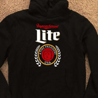 Load image into Gallery viewer, Designs by MyUtopia Shout Out:Impeachment Lite Funny Trump Face Core Fleece Pullover Hoodie
