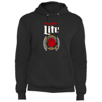 Load image into Gallery viewer, Designs by MyUtopia Shout Out:Impeachment Lite Funny Trump Face Core Fleece Pullover Hoodie,S / Jet Black,Pullover Hoodie
