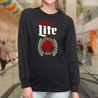 Load image into Gallery viewer, Designs by MyUtopia Shout Out:Impeachment Lite Trump Fine President Long Sleeve Ultra Cotton T-Shirt
