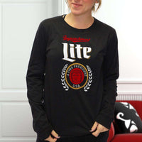 Load image into Gallery viewer, Designs by MyUtopia Shout Out:Impeachment Lite Trump Fine President Long Sleeve Ultra Cotton T-Shirt
