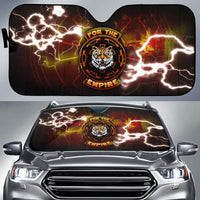 Load image into Gallery viewer, Designs by MyUtopia Shout Out:Imperial Cog - Tiger For The Empire Auto Sun Shade (57 x 27.5)

