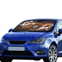 Load image into Gallery viewer, Designs by MyUtopia Shout Out:Imperial Cog - Tiger For The Empire Car Sun Shield (55 x 30) Car Sun Shade 55&quot;x30&quot;
