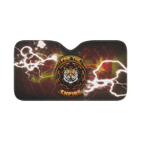 Load image into Gallery viewer, Designs by MyUtopia Shout Out:Imperial Cog - Tiger For The Empire Car Sun Shield (55 x 30) Car Sun Shade 55&quot;x30&quot;
