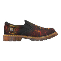 Load image into Gallery viewer, Designs by MyUtopia Shout Out:Imperial Cog and Tiger &#39;For The Empire&#39; Dress Loafers Men&#39;s Slip-On Dress Loafer

