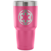 Load image into Gallery viewer, Designs by MyUtopia Shout Out:Imperial Cog Engraved Insulated Double Wall Steel Tumbler Travel Mug,30oz / Pink,Polar Camel - 30oz Tumbler
