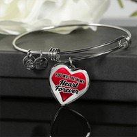 Load image into Gallery viewer, Designs by MyUtopia Shout Out:In My Heart Forever Bangle

