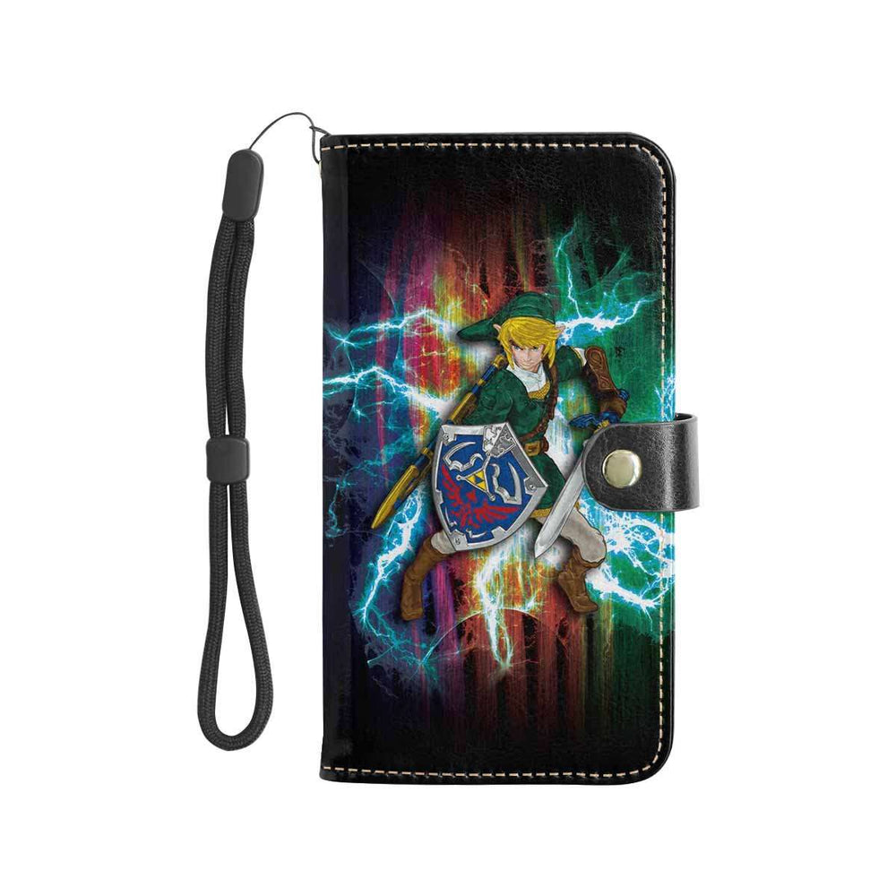 Designs by MyUtopia Shout Out:Inspired by Legends of Zelda Video Game Fan Art Smartphone Wallet case