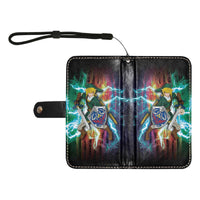 Load image into Gallery viewer, Designs by MyUtopia Shout Out:Inspired by Legends of Zelda Video Game Fan Art Smartphone Wallet case

