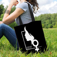 Load image into Gallery viewer, Designs by MyUtopia Shout Out:International Women&#39;s Day Fabric Totebag Reusable Shopping Tote
