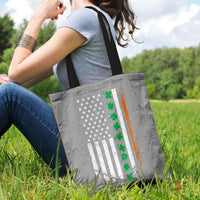 Load image into Gallery viewer, Designs by MyUtopia Shout Out:Irish American Flag Fabric Totebag Reusable Shopping Tote
