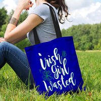 Load image into Gallery viewer, Designs by MyUtopia Shout Out:Irish Girl Wasted Fabric Totebag Reusable Shopping Tote
