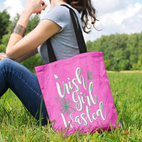 Load image into Gallery viewer, Designs by MyUtopia Shout Out:Irish Girl Wasted Fabric Totebag Reusable Shopping Tote
