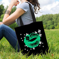 Load image into Gallery viewer, Designs by MyUtopia Shout Out:Irish Kiss Fabric Totebag Reusable Shopping Tote
