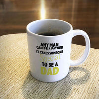 Load image into Gallery viewer, Designs by MyUtopia Shout Out:It Takes Someone Special To Be A Dad White Ceramic Coffee Mug,15oz / White,Ceramic Coffee Mug
