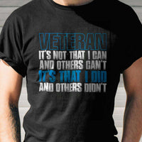 Load image into Gallery viewer, Designs by MyUtopia Shout Out:It&#39;s Not That I can and Other&#39;s Can&#39;t Adult Unisex Cotton Short Sleeve T-Shirt
