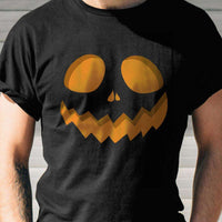 Load image into Gallery viewer, Designs by MyUtopia Shout Out:Jack O&#39;Lantern Adult Unisex Cotton Short Sleeve T-Shirt
