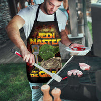 Load image into Gallery viewer, Designs by MyUtopia Shout Out:Jedi Master of the Grill, Funny BBQ Grilling Apron
