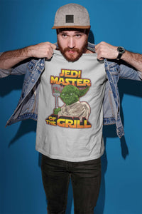 Load image into Gallery viewer, Designs by MyUtopia Shout Out:Jedi Master of the Grill Ultra Cotton T-Shirt
