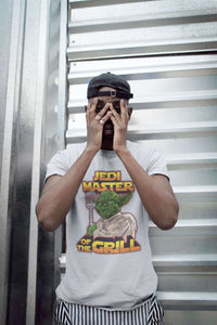 Load image into Gallery viewer, Designs by MyUtopia Shout Out:Jedi Master of the Grill Ultra Cotton T-Shirt
