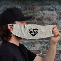 Load image into Gallery viewer, Designs by MyUtopia Shout Out:Jesus Fabric Face Covering / Face Mask
