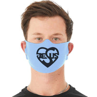 Load image into Gallery viewer, Designs by MyUtopia Shout Out:Jesus Fabric Face Covering / Face Mask
