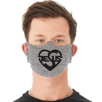 Load image into Gallery viewer, Designs by MyUtopia Shout Out:Jesus Fabric Face Covering / Face Mask
