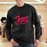 Load image into Gallery viewer, Designs by MyUtopia Shout Out:Jesus Fish Adult Crewneck Sweat Shirt
