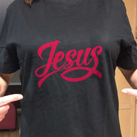 Load image into Gallery viewer, Designs by MyUtopia Shout Out:Jesus Fish Adult Unisex T-Shirt
