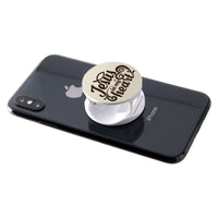 Load image into Gallery viewer, Designs by MyUtopia Shout Out:Jesus In My Heart Hinged Phone Grip for Smartphones and Tablets
