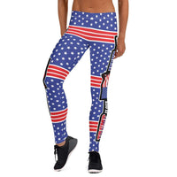 Load image into Gallery viewer, Designs by MyUtopia Shout Out:Jesus Is My Savior Trump Is My President All-Over Print Leggings
