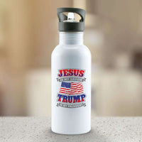 Load image into Gallery viewer, Designs by MyUtopia Shout Out:Jesus Is My Savior Trump Is My President Water Bottle
