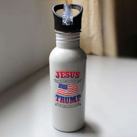Load image into Gallery viewer, Designs by MyUtopia Shout Out:Jesus Is My Savior Trump Is My President Water Bottle
