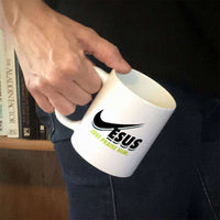 Load image into Gallery viewer, Designs by MyUtopia Shout Out:Jesus Just Praise Him Ceramic Coffee Mugs - White
