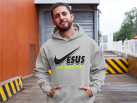 Load image into Gallery viewer, Designs by MyUtopia Shout Out:Jesus Just Praise Him Core Fleece Pullover unisex Hoodie
