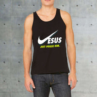 Load image into Gallery viewer, Designs by MyUtopia Shout Out:Jesus Just Praise Him Ultra Cotton Unisex Tank Top
