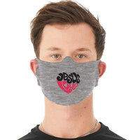 Load image into Gallery viewer, Designs by MyUtopia Shout Out:Jesus Love Fabric Face Covering / Face Mask

