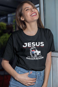 Load image into Gallery viewer, Designs by MyUtopia Shout Out:Jesus Savior of New Generation Adult Unisex T-Shirt
