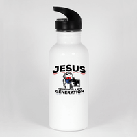 Load image into Gallery viewer, Designs by MyUtopia Shout Out:Jesus Savior of New Generation Water Bottle,Default Title,Water Bottles

