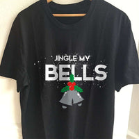 Load image into Gallery viewer, Designs by MyUtopia Shout Out:Jingle My Bells Adult Unisex T-Shirt
